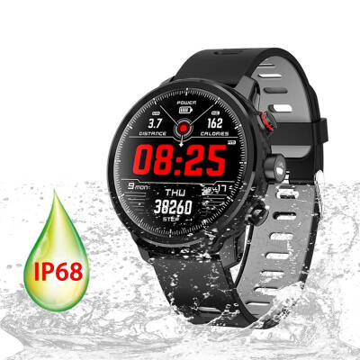 

Touchable Screen Smart Watch IP68 Waterproof Sports Bracelet Heart Rate Tracker For Android IOS