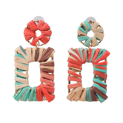 

Handmade Bohemia Women Drop Dangle Earrings Multicolored Statement Earrings Party Gifts Wholesale 2019