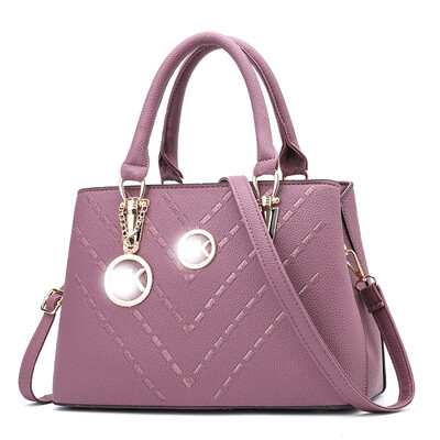 

2019 summer new bag female European&American big bag PU leather fashion handbags Messenger shoulder bag