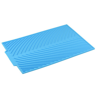 

Insulation Oil-Proof Waterproof Drain Mat Angular Line Design Table Place Mat Bowl Pad Kitchen Anti-scalding Insulation Mat