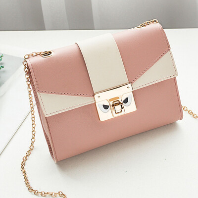 

Tailored Fashion Lady Shoulders Small Backpack Letter Purse Mobile Phone Messenger Bag