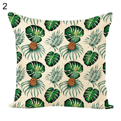 

Monstera Leaves Square Throw Pillow Case Cushion Cover Home Sofa Bed Car Decor