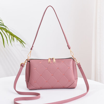 

Female bag 2019 cool new handbag female PU leather Korean fashion handbags Messenger shoulder bag