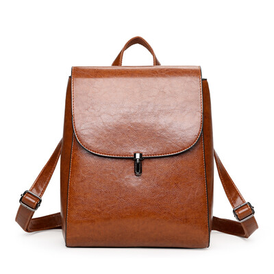 

Fashion Women Backpack High Quality Youth Leather Backpacks for Teenage Girls Female School Shoulder Bag Lock Bagpack mochila