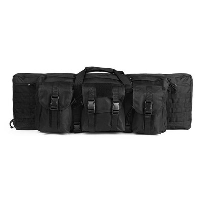 

45" Outdoor Padded Barrel Carrying Bag Hunting Gear Backpack Barrel Scabbard Bag with Shoulder Sling Strap