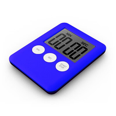 

Ultra Thin Magnetic LCD Digital Wall Clock Bathroom Waterproof Shower Timer ABS