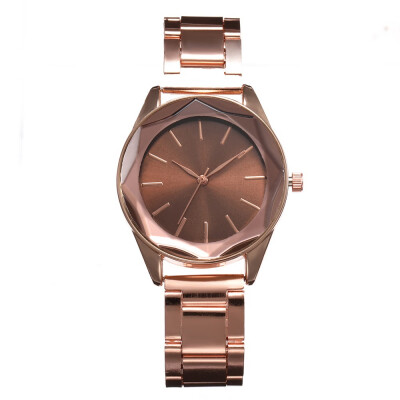 

New hot-selling fashion simple ladies alloy steel belt watch casual quartz watch female models