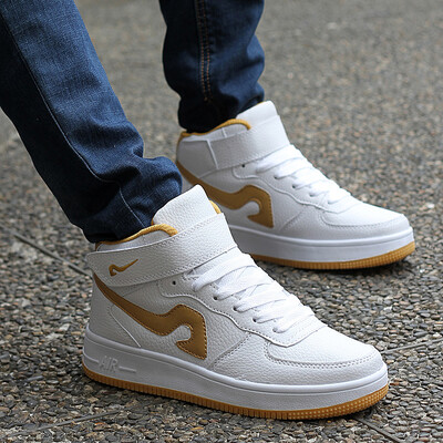 

Summer&summer trend high shoes men&women Korean sports shoes lovers shoes Gaobang shoes white shoes tide mens shoes