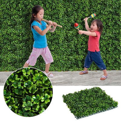 

20 x 20 12 Piece Artificial Boxwood Plant Panel - 30 sq ft