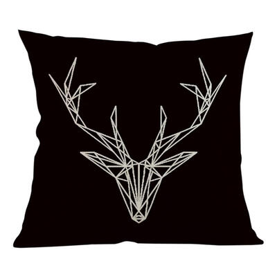 

Printing Sofa Pillowcase Linen Car Cushion Cover Case Home Decor Pillowslip