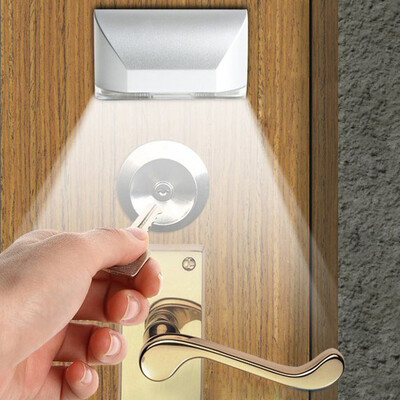 

Gobestart LED Intelligent Door Lock Cabinet Key Induction Small Night Light Sensor Lamp