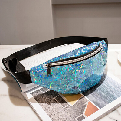 

Tailored Fashion Neutral Outdoor Sport Laser Beach Bag Messenger Crossbody Bag Chest Bag