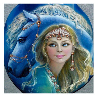 

Siaonvr 5D Embroidery Paintings Rhinestone Pasted DIY Diamond Painting Cross Stitch