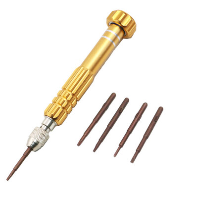 

〖Follure〗1PC 5 In 1 Precision Torx Screwdriver Cellphone Watch Repair Mixed Tool Kit