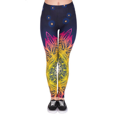 

Sexy Women Sports Yoga Pants 3D Digital Print Trousers Stretch Leggings