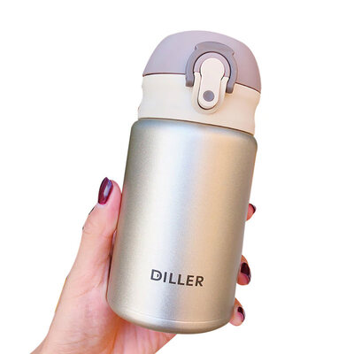 

300ml Candy Color Stainless Steel Vacuum Cup Kids Adults Travel Water Bottle Mug