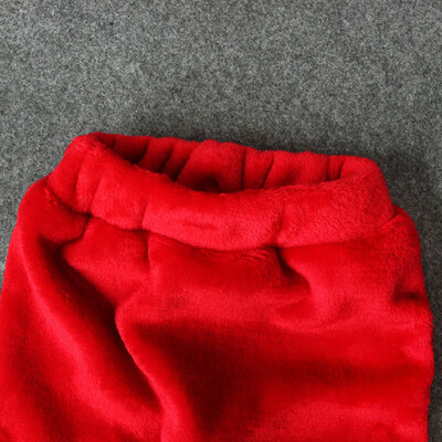 

4PCS Infant Baby Santa Christmas TopsPantsHatSocks Outfit Set Costume