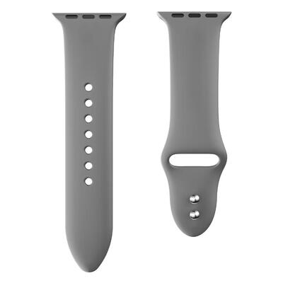 

Silicone Dual Buckle Watch Band Bracelet Wrist Strap for Apple Watch 42mm