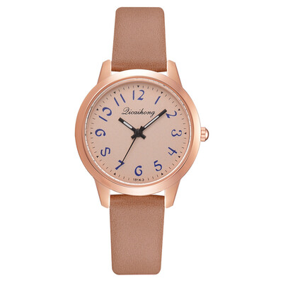 

Girls watch casual fashion high quality PU belt fashion watch