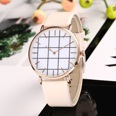 

Factory direct new unisex belt watch calendar Roman scale quartz watch AliExpress explosion model