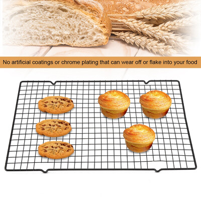 

Stainless Steel Cooling&Baking Rack Nonstick Cooking Grill Tray For Biscuit Cake BreadCooking Grill Tray For Biscuit