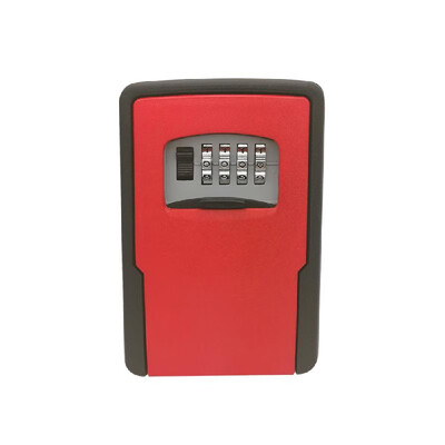 

Key Storage Lock Box Wall Mounted Key Lock Box With 4-Digit Combination for House Keys Car Keys for Home Office