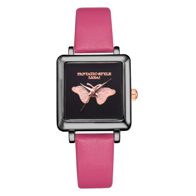 

LVPAI New Silver Butterfly Women Watches Brand Luxury Round Fashion Popular Wristwatch Female Quartz Watch Women Watch 533