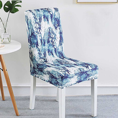 

Gobestart Dining Room Wedding Banquet Chair Cover Party Decor Seat Spandex Stretch Covers