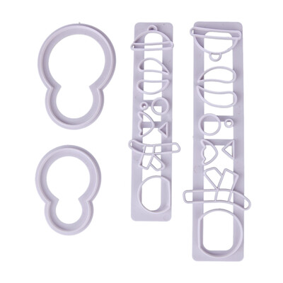 

4pcs Cute Penguin Shape Fondant Cake Mold DIY Mold Cutter Decorating Tools