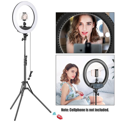 

New Fashion Photography Live Streaming Camera Video Dimmble Fill Ring Light with Triopd&Phone Clip