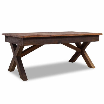 

Coffee Table Solid Reclaimed Wood 433"x236"x177