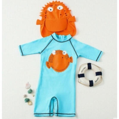 

Kid Baby Boys Girls Swimsuit Swimwear Bikini Set Rash Guard Surfing Suit UPF 50