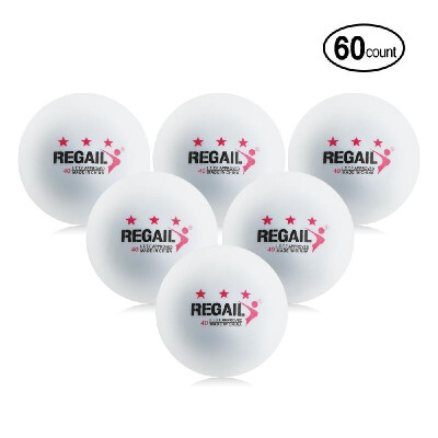 

60Pcs 3 Star Ping Pong Balls Practice Training Table Tennis Balls
