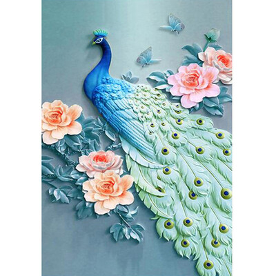 

Gobestart 5D Embroidery Paintings Rhinestone Pasted DIY Diamond Painting Cross Stitch