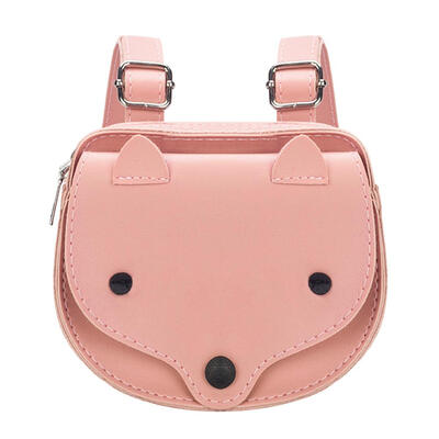 

3D Animal Fox Mini Backpack PU Cartoon Kids Girl Toddler Shoulder Schoolbag