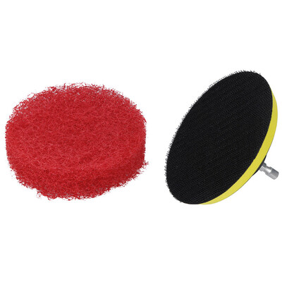

〖Follure〗Bathroom Kitchen Cleaning Drill Brush Set Power Scrub Pad Cleaning Kit Cleaning Scouring Pads