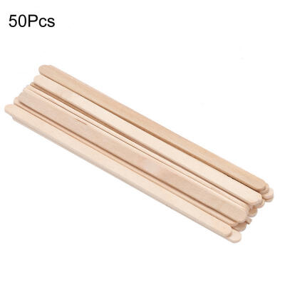 

Greensen 50Pcs Disposable Wooden Depilatory Wax Applicator Stick Spatula Hair Removal Tools