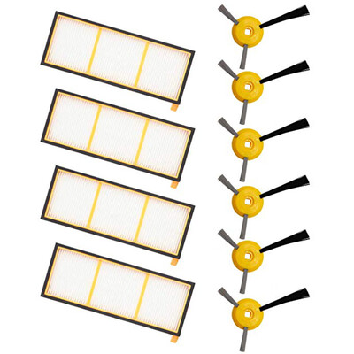 

New Filters Sweeper Brush Kit For Shark ION Robot RV700 RV720 RV750 RV750C RV755