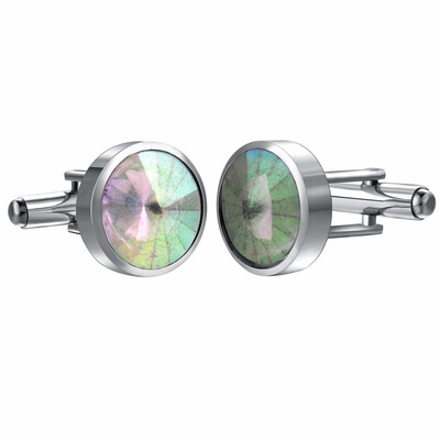 

Yoursfs Round Mens Cufflinks&Studs Set for Tuxedo Dress Shirt - Wedding Business Party Accessories