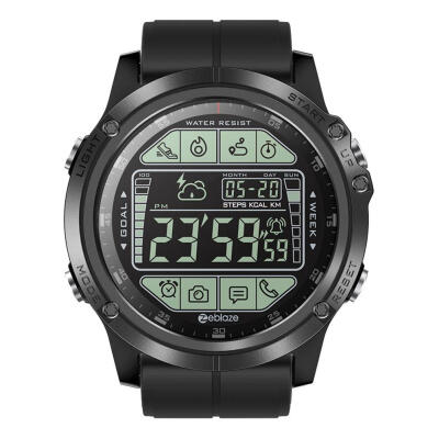 

Zeblaze VIBE 3S Smartwatch 50m Waterproof 2 Years Standby Time Pedometer