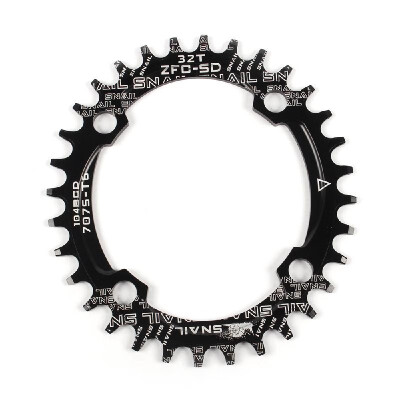 

Bike Narrow Wide Chainring Crankset Oval Round Single Chainwheel MTB Mountain Bike BCD 104MM Chainrings 32T 34T 36T