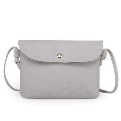 

Tailored Women Leather Crossbody Bag Pure Color Shoulder Bags Messenger Bag Coin Bag