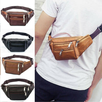 

Fanny Pack Mens Womens Waist Hip Belt Bag Purse Pouch Pocket Travel Sport Bum