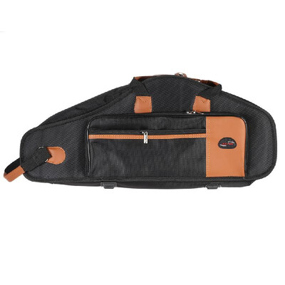

1680D Water-resistant Oxford Cloth Bag Cotton Padded Advanced Fabrics Sax Soft Case Adjustable Shoulder Straps Pocket for Alto Sax