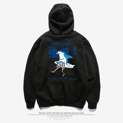 

Women Sweater Hooded Unicorn Cartoon Print Couples Hooded Sweatshirt Hoodies Jumper Pullover With Pockets