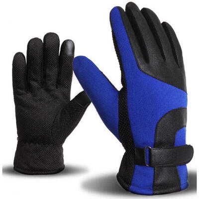 

Mens Winter Warm Windproof Waterproof Anti-slip Thermal Touch screen Gloves