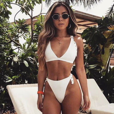 

Women Push-up Bikini Padded Bra Set Bandage Swimsuit Swimwear Beachwear Bathing