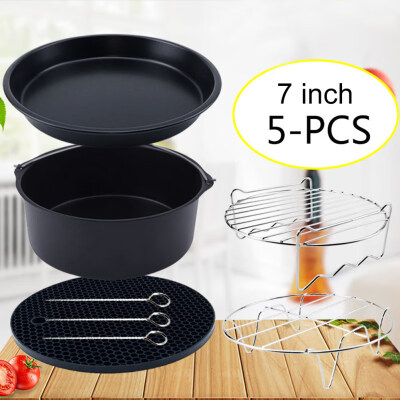 

5Pcs Universal 7inch Air Fryer Accessories for Phillips Cozyna 37QT to 58QT