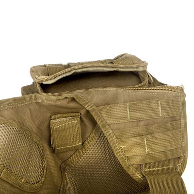

Molle Tactical Shoulder Strap Bag Pouch Travel Backpack Camera Military Bag Earth
