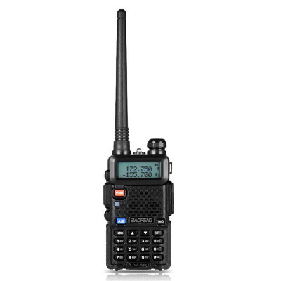 

BAOFENG UV-5R Interphone Walkie Talkie Two Way Radio FM Transceiver Dual-band DTMF Encoded VOX Alarm LED Flashlight Key Lock